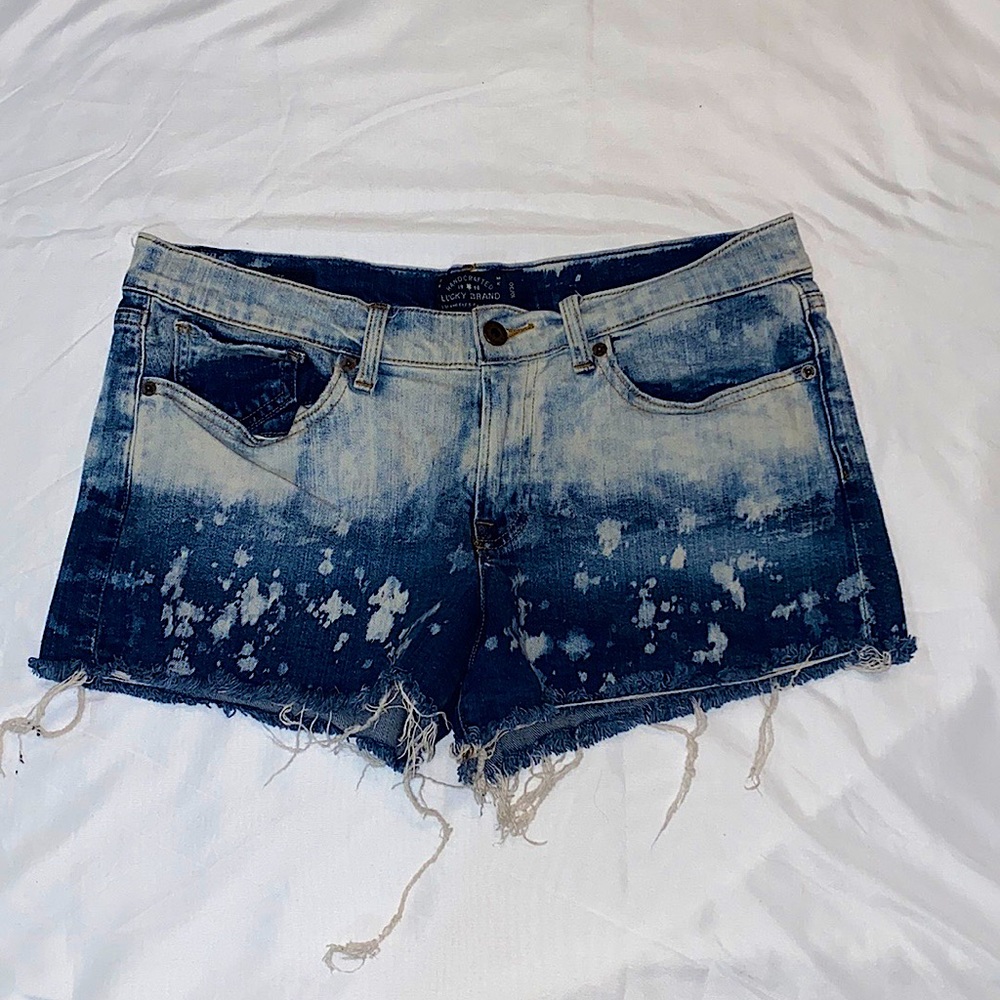 Lucky Brand cutoff jean shorts